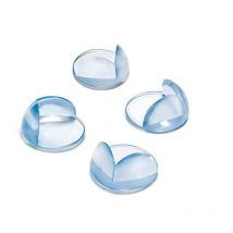 Protecteur coins transparent (blister 4 unites) Inofix