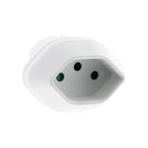 Adattatore da viaggio, da femmina Svizzera a maschio Francia.