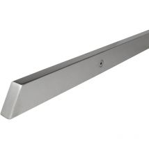 Inoxlm Corrimano rettangolare 40x20 mm in acciaio inox aisi 304 con finitura'satinata' Corrimano acciaio inox made in Italy Corrimano fai da te