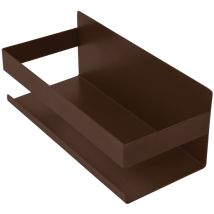 Inoxlm Mensola Doccia, Autoadesivo Mensole Bagno Angolare Organizzatore, Mensola Cucina, Mensola Per Cucina, Porta Spezie (brown)