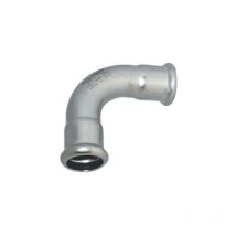 Inoxpres coude 90° ff 76,1