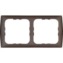 2fach Rahmen Braun 102568 1 St. - Inprojal Elektrosysteme