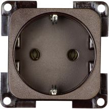 Einsatz Schutzkontakt-Steckdose Braun 102563 1 St. - Inprojal Elektrosysteme