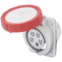 10 degrés IP67 3P+N+E 16A 380-415V Rouge Câblage à vis