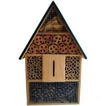 Sonstige - Insect House Hotel Marien Beetle Beetle Nichoir à couvain en bois de pin 55 cm