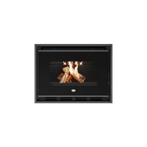 Insert à bois Eva Calor Lino 12.5 kW Avec socle - Avec kit pour une ventilation frontale