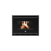 Insert à bois Eva Calor Lino 12.5 kW Sans socle - Avec kit pour 1 canalisation