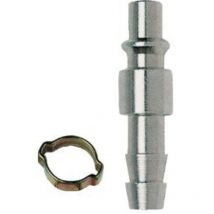 Mecafer - Insert cannelé pour tuyau 8 x 13