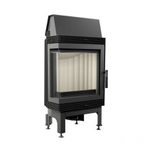 Azura Home Design - Insert cheminée blanka 8 bs vitre à gauche