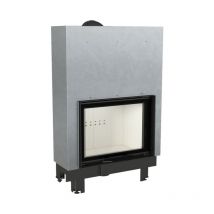 Azura Home Design - Insert cheminée mba 17 ouverture relevable + 4 bouches recuperateur