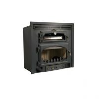 Azura Home Design - Insert cheminée à bois Manzanillo 14 kW avec turbines