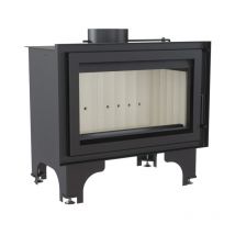 Insert cheminée basia 15 double vitrage