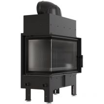Insert cheminée floki 10Kw vitre à gauche