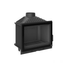 INSERT CHEMINÉE KFD ECO iMAX 14 - Volet (insert cheminée): Avec - Support (insert cheminée): Avec - Entrée d'air direct (Insert cheminée): Avec