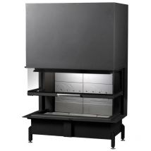 Insert de cheminée 100 cm evo u ld 14kW