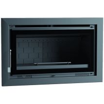Fm Biomasa - Insert De Cheminée 65cm Fm It-165fk 12,6kw Foyer En Fonte