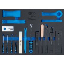 Bgs Technic - Insert de servante d'atelier 3/3 : Jeu de crochets, de coins de montage et de crochets 17 pièces