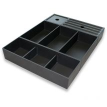 Insert de tiroir plateau de rangement pour meubles de salle de bain - set de 3 pièces extensibleSans, 2x C2, 2x C3 - Bernstein