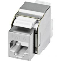 Embase Phoenix Contact VS-08-BU-RJ45-6/KA/LSA 1653168 embase femelle horizontale Nombre de pôles: 8P8C 1 pc(s)