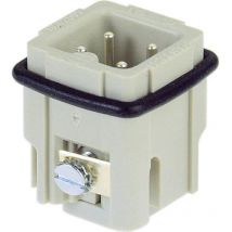 09200032611 Insert mâle Han a 3 + pe raccord à vis 1 pc(s) - Harting
