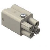 Insert mâle - a sertir - 2p+t - 40a - 400v - gabarit 21.21 Ilme cq4m02