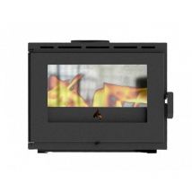 Insert pour Cheminée à Bois F.lli Lerda L-90 Double Face Plus Vulcano 18 Kw