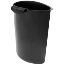 Insert pour corbeille à papier BJZ A-35716 antistatique (esd) 6 l (l x h x p) 250 x 300 x 145 mm plastique noir 1 pc(s)