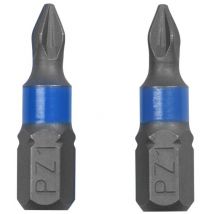 Inserti Pozidriv PZ1-PZ2-PZ3 - 3 pz.