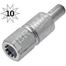 Inserto scanalato per coppia conica z 10 - ø 8