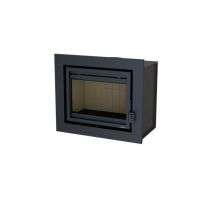 Bronpi - Inserto Camino Doppia Combustione 756x652 Florida Refrattario 14 kw