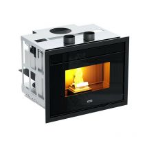 Inserto Camino Foco Canalizzato - Alimentazione: Pellet - Mod. 15c - Classe Energetica a+