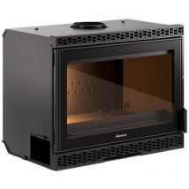 Invicta - Inserto de madera antracita de 8kw - P967004