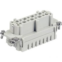 Inserto femmina Han e 09 33 016 2702 Harting 16 + pe a crimpare 1 pz.