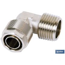 Konisches Winkelstück Mit Außengewinde T-6/4 R-3/8