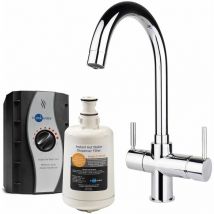 Insinkerator - 3 in 1 Kitchen Tap Hot & Cold Chrome + Boiling Tank
