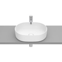 Vasque à poser en fineceramic Inspira Round - 500x370x140mm - Blanc mat