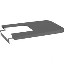 Roca - Couvercle de bidet supralit avec amortisseur Square inspira Couleur : Onix