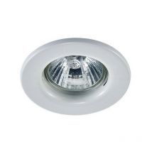 Inspired Lighting - Inspired Deco - Hudson - Spot encastré fixe GU10 blanc (ampoule non incluse)