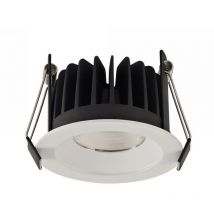 Inspired Lighting - Inspired Dlux - Beck - Downlight encastré led, blanc, 24 deg. Angle de faisceau, 780lm, 2700K, IP44, driver non inclus