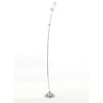 Inspired Lighting - Inspired Lucia Lampadaire Gradateur en ligne G9 Chrome poli, non compatible led/cfl