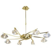 Inspired Mantra Alfa Sospensione 8 Luce G9, Ottone Lucido