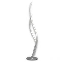 Inspired Mantra Corinto - Lampada da tavolo 84 cm, led 12W, 3000k, 960lm, cromo argento, dimmer tattile