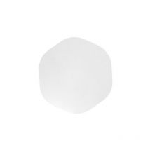 Inspired Mantra Fusion - Bora Bora - Applique 19,2cm Esagonale 12W led 3000K, 1080lm, Bianco opaco