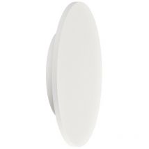 Inspired Mantra Fusion - Bora Bora - Applique 27cm rotonda 16W LED 3000K, 1260lm, bianco opaco