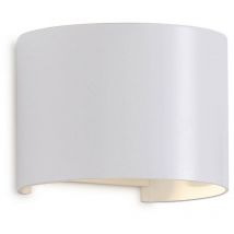 Inspired Mantra Fusion Davos Runde Wandleuchte Davos, 2 x 6 w led, 4000 k, 1100 lm, IP54, Sandweiß, 3 Jahre Garantie