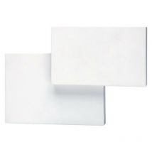 Mantra - Inspired Fusion - Tahiti - Applique Murale Rectangles 5W led 3000K Blanc Mat, 285lm,