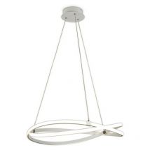 Inspired Mantra Infinity wh - Lámpara de techo led 60W 3000K, 4500lm, Regulable Blanco, Acrílico Blanco