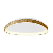 Inspired Lighting - Inspired Mantra Niseko Plafonnier Triangulaire 42cm 35W led, 3000K, 2300lm, Bois, Garantie 3 ans