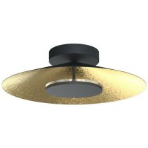 Inspired Mantra Orion Soffitto rotondo 55 cm, led 24 w, 3000 k, 1680 lm, foglia oro/nero, 3 anni di garanzia
