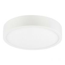 Mantra - Inspired Saona - led 17cm rond, Downlight monté en surface, 14W, 4000K, 1260lm, blanc mat, acrylique givré